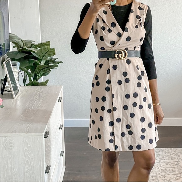 Nem Luxury polka Dot dress size 4 - Picture 4 of 8